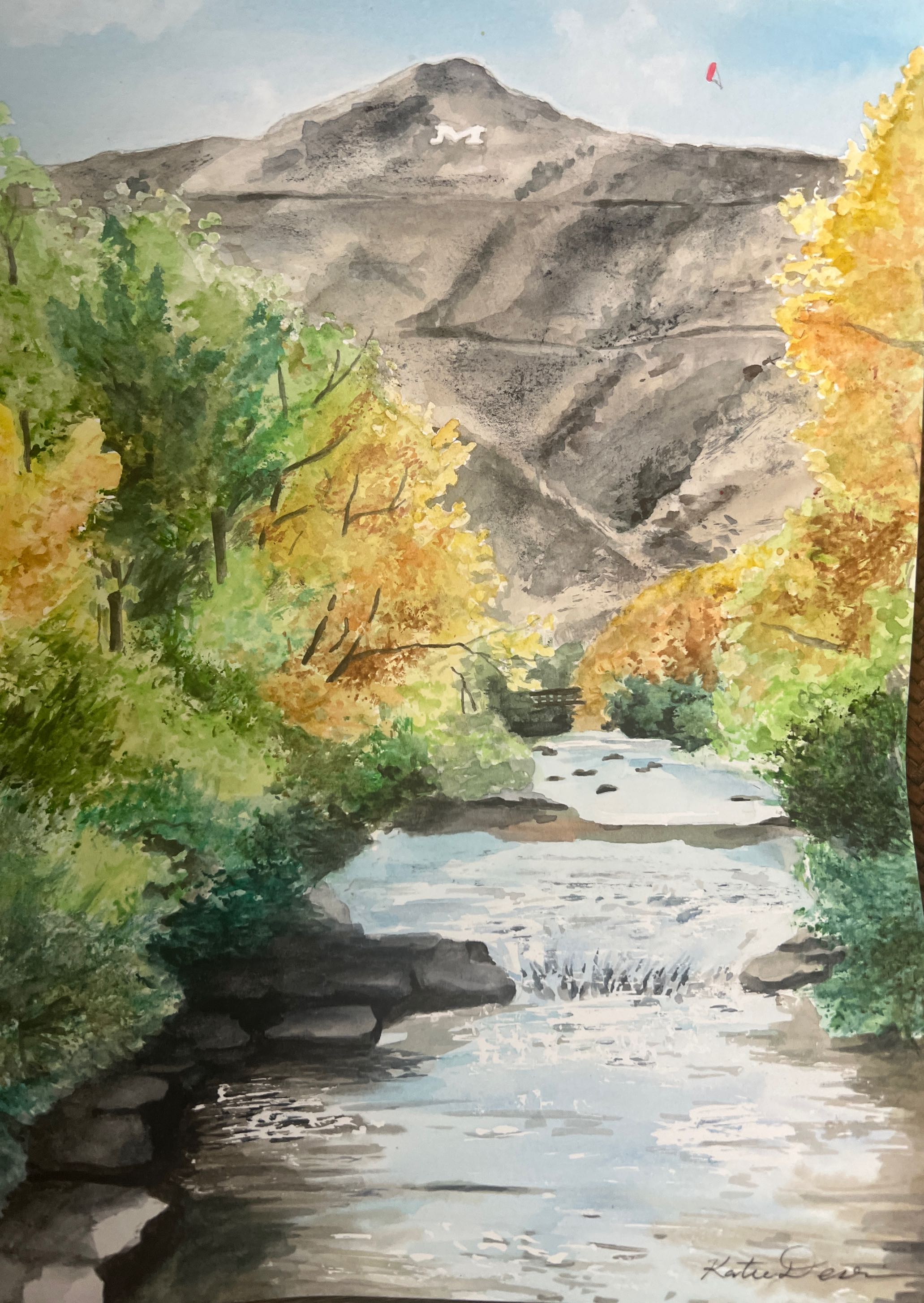 Mount Zion - Mines Alumni Artist Print