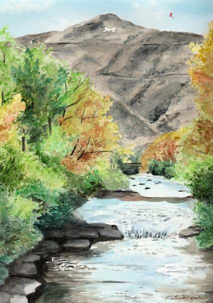 Mount Zion - Mines Alumni Artist Print