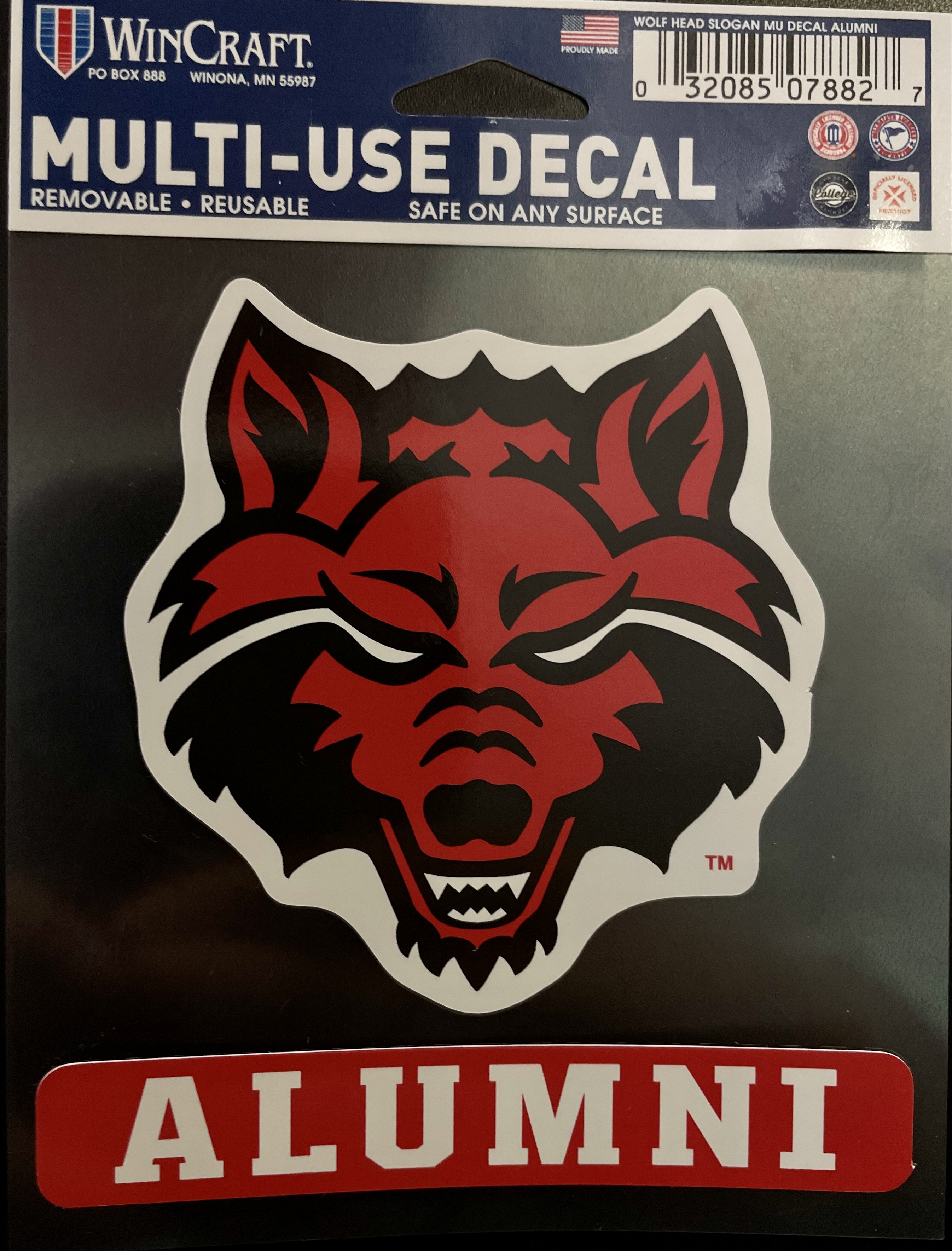 Textbook Brokers - Jonesboro: Red Wolves Alumni Multi Use Decal