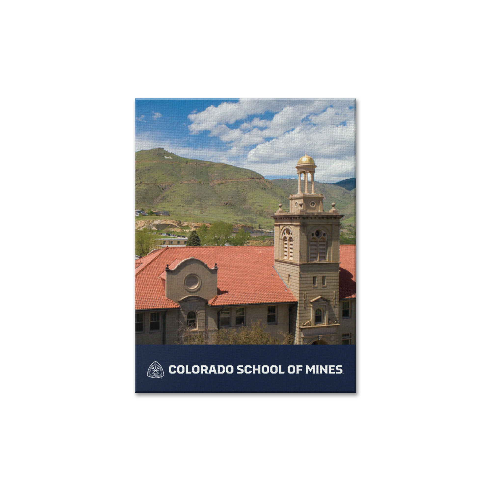 Colorado School of Mines Mini Canvas Magnet