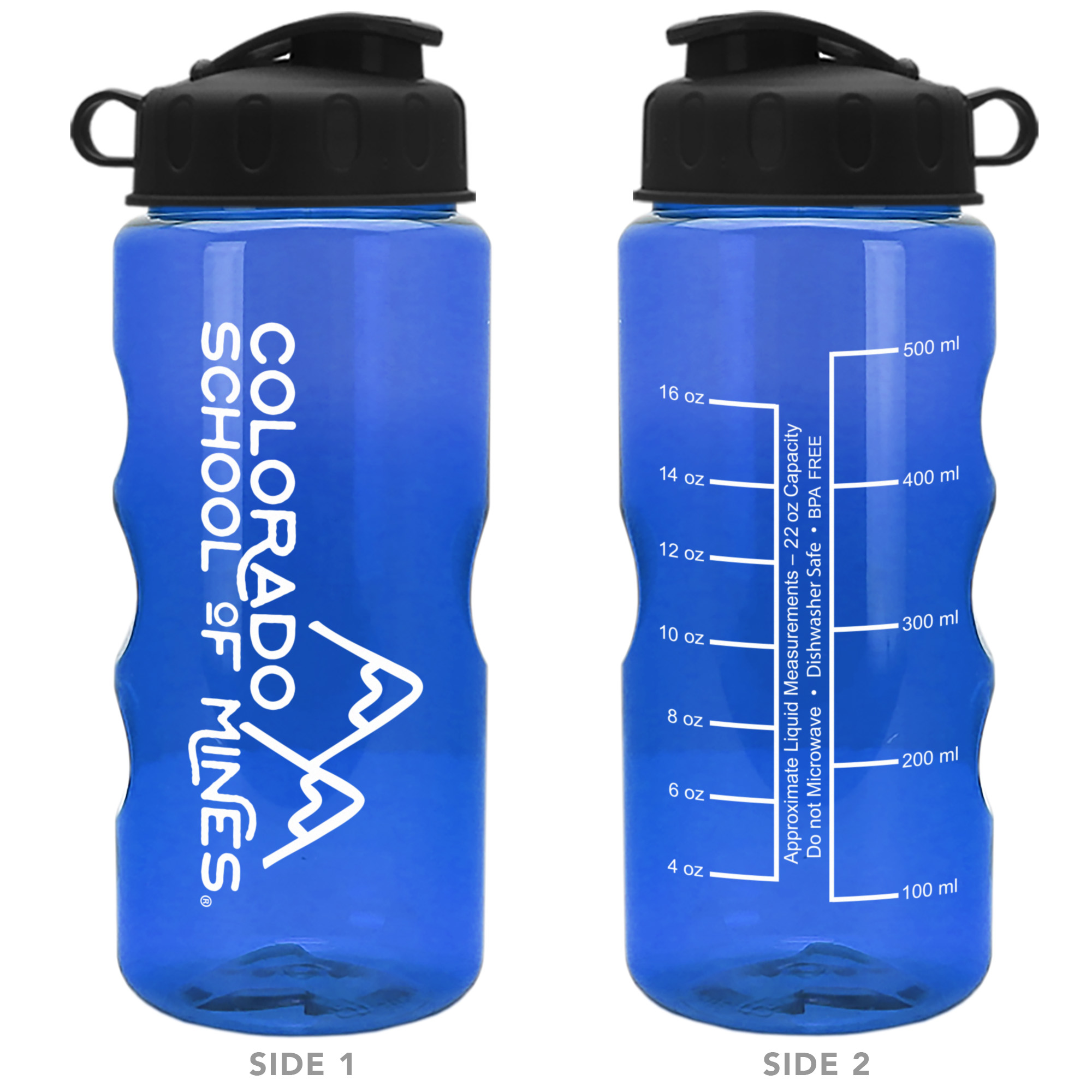 Colorado School of Mines 22 oz Water Bottle