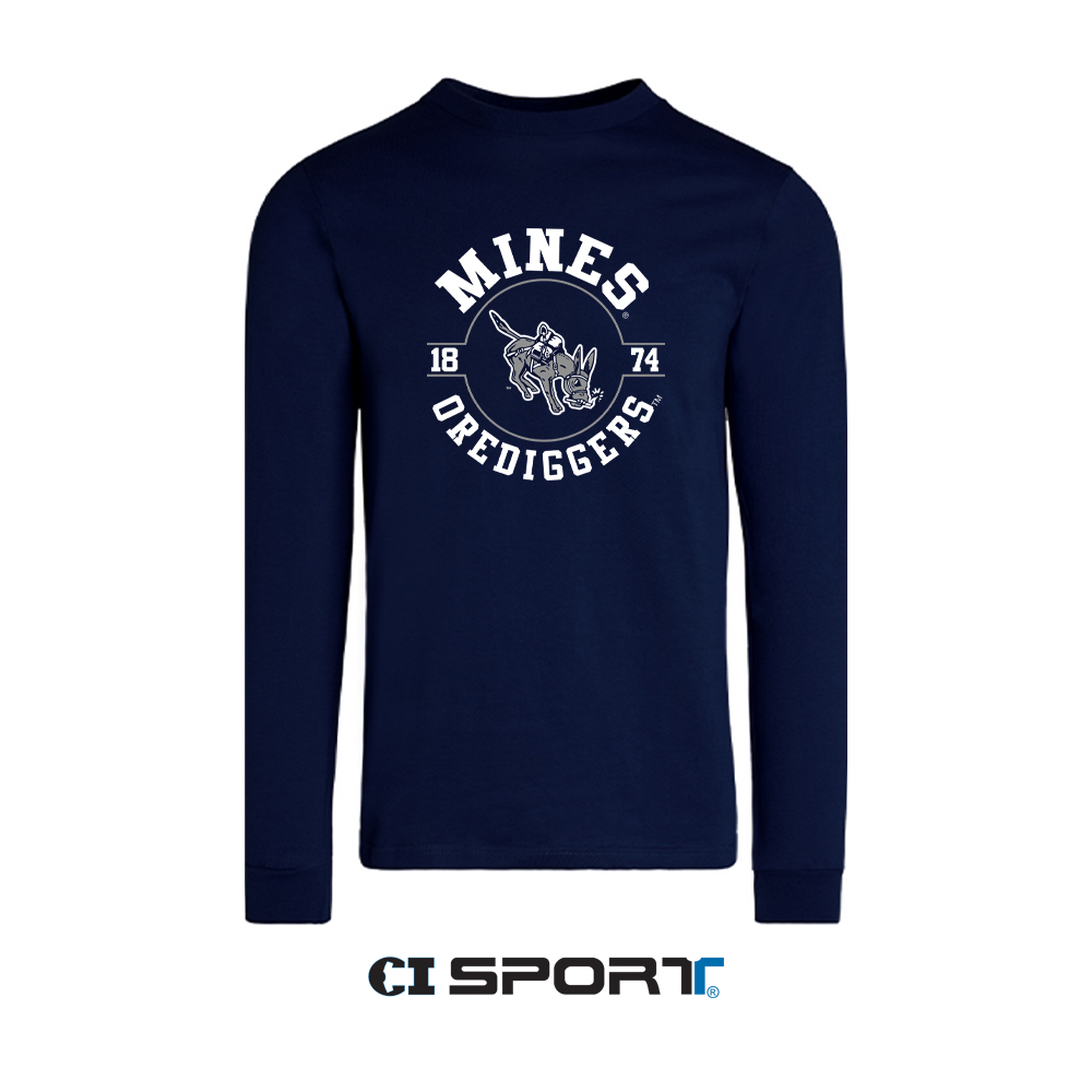 Mines Orediggers Premium Long Sleeve T-Shirt