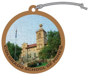 Colorado School of Mines Guggenheim Holiday Ornament