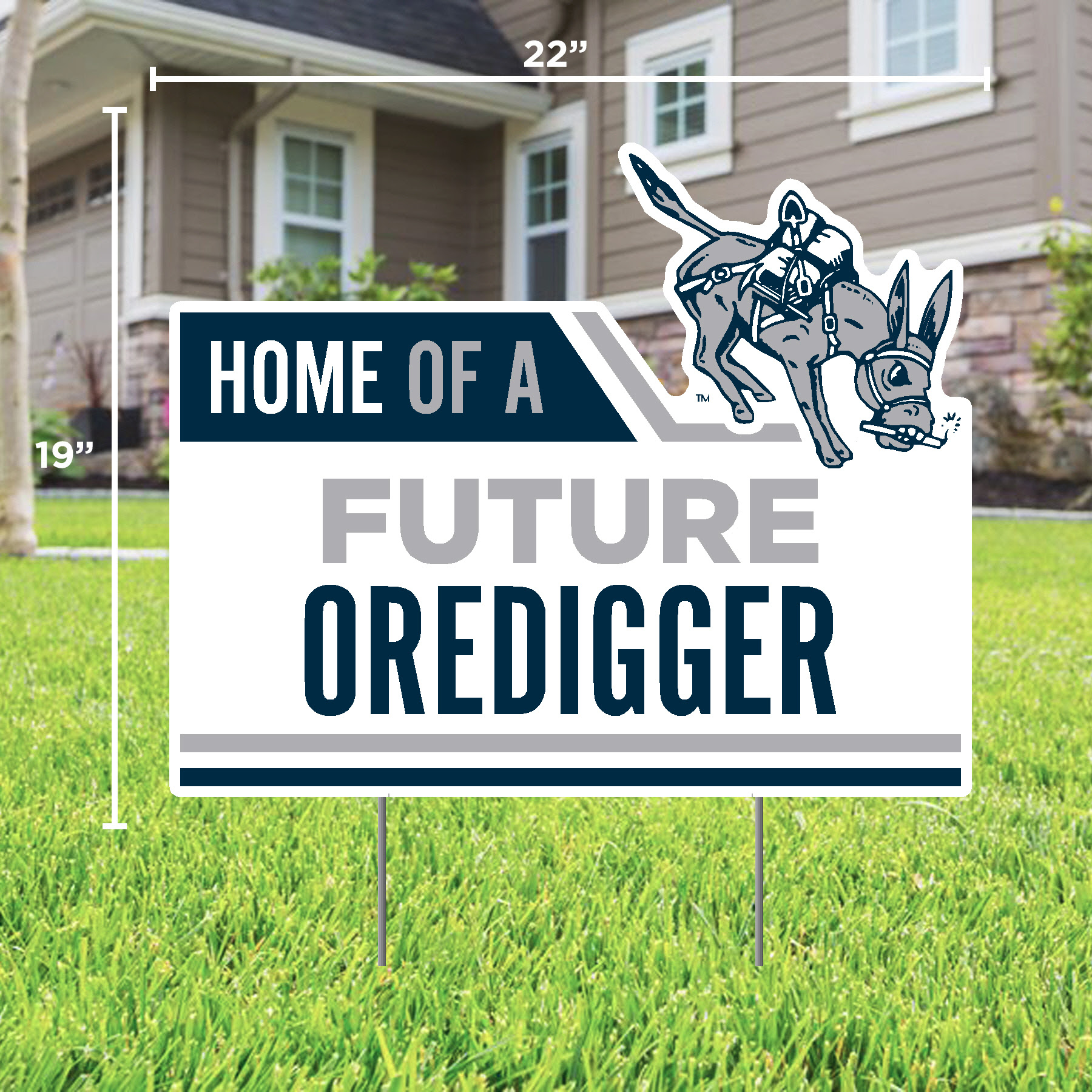 Future Oredigger Lawn Sign