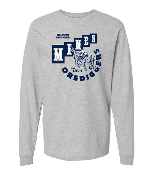 Mines Orediggers Classic Long Sleeve T-Shirt