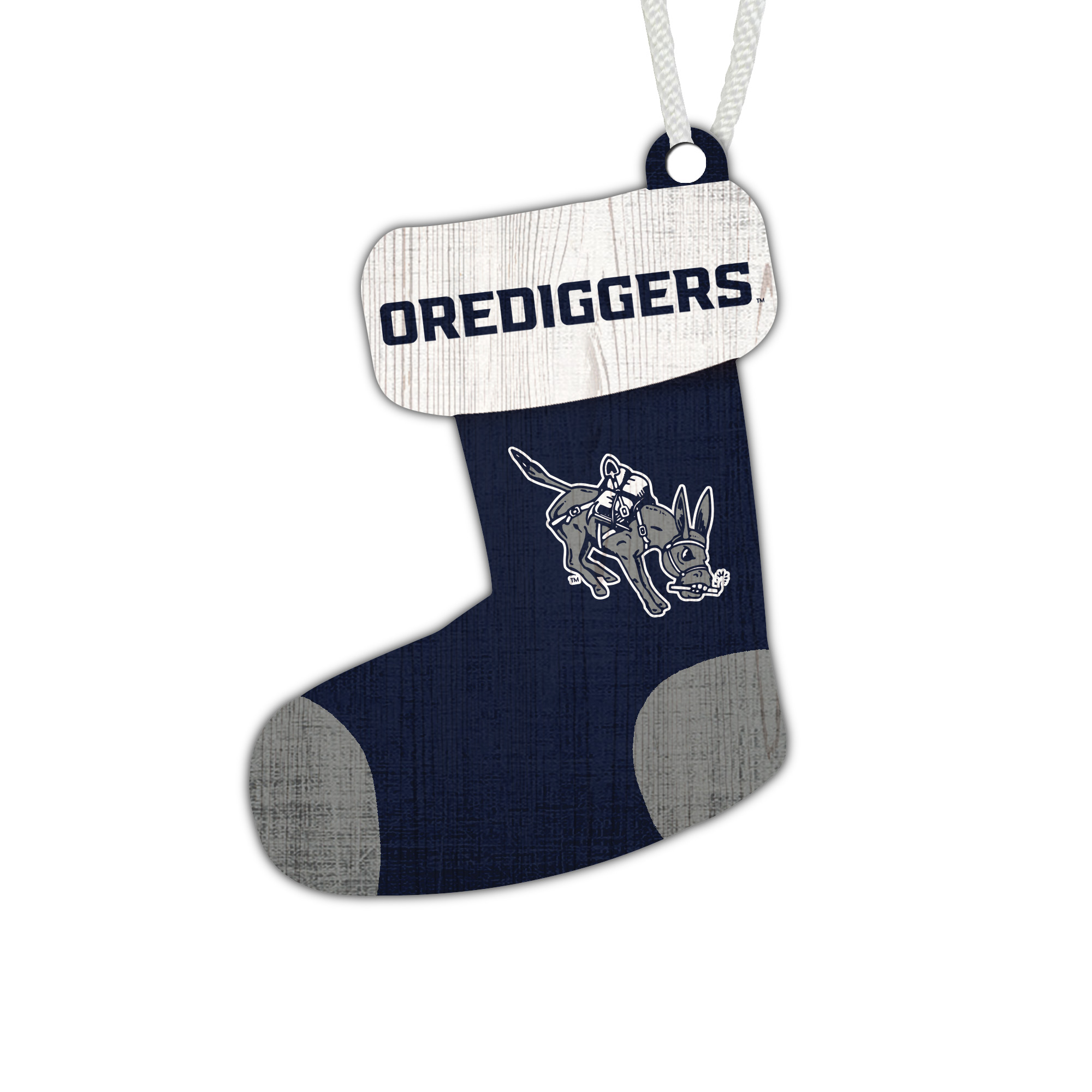 Orediggers Holiday Stocking Ornament