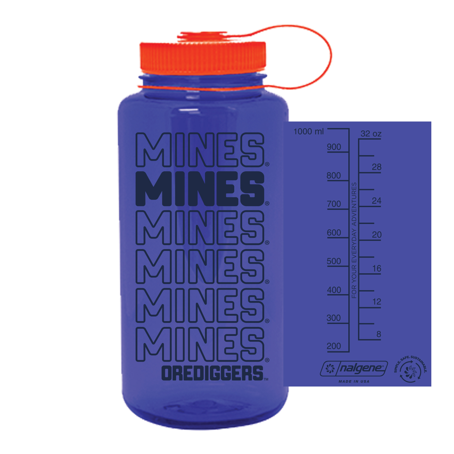 Mines Orediggers Nalgene® 32 oz Sustainable Bottle