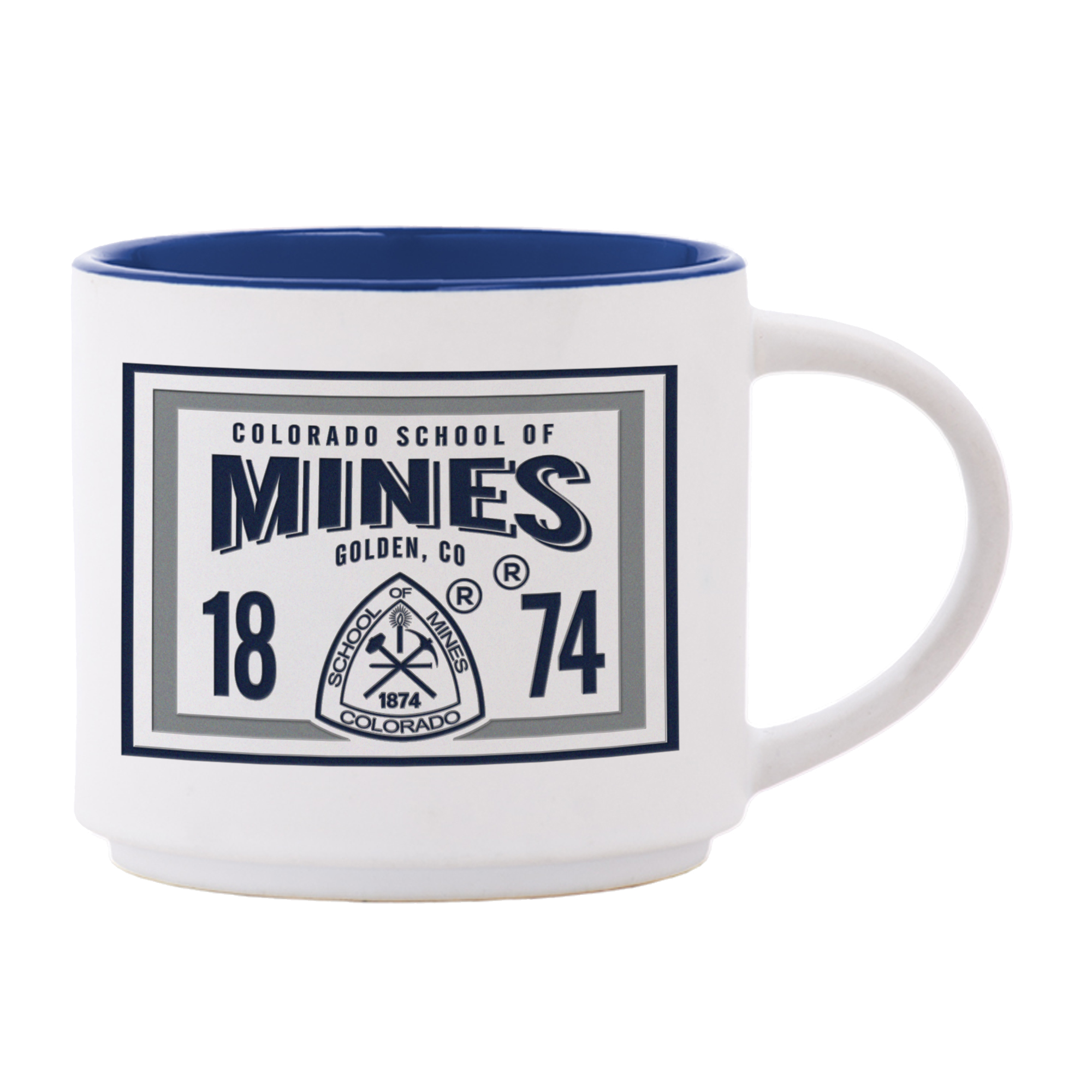 Colorado School of Mines 15 oz Deep Etched Ceramic Mug