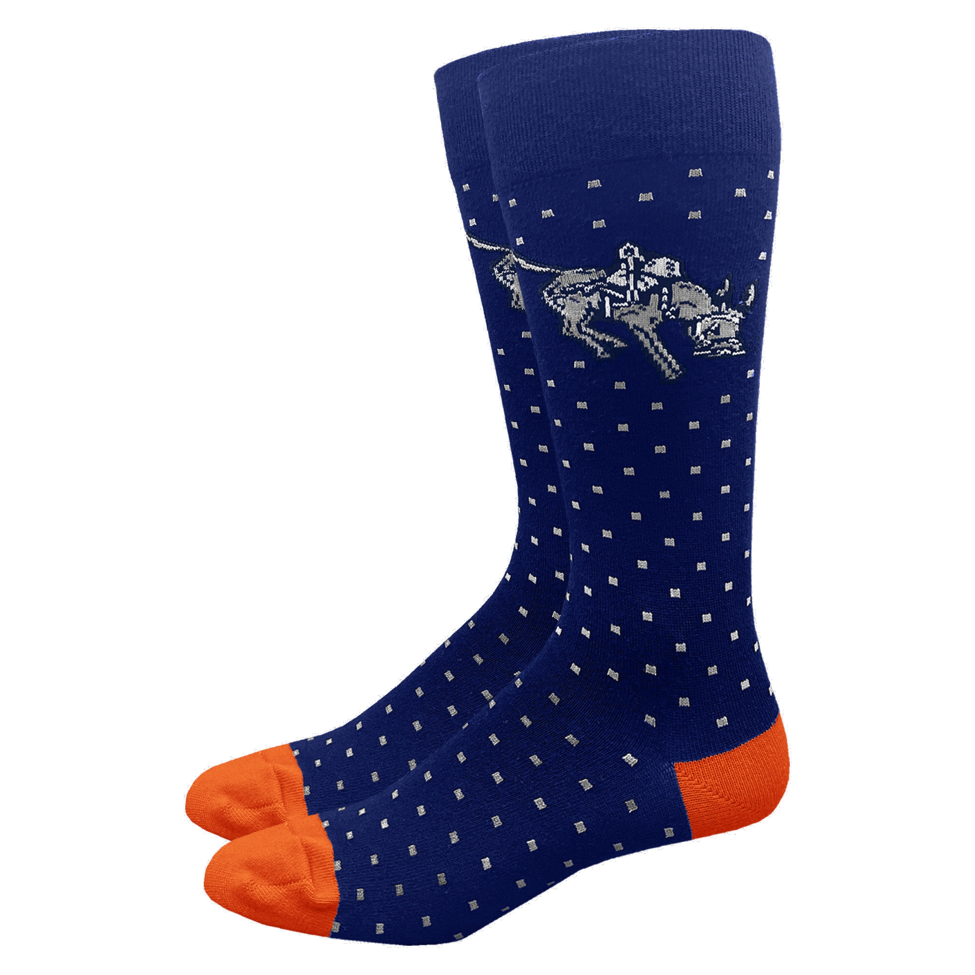 Colorado School of Mines Dotted Dress Socks