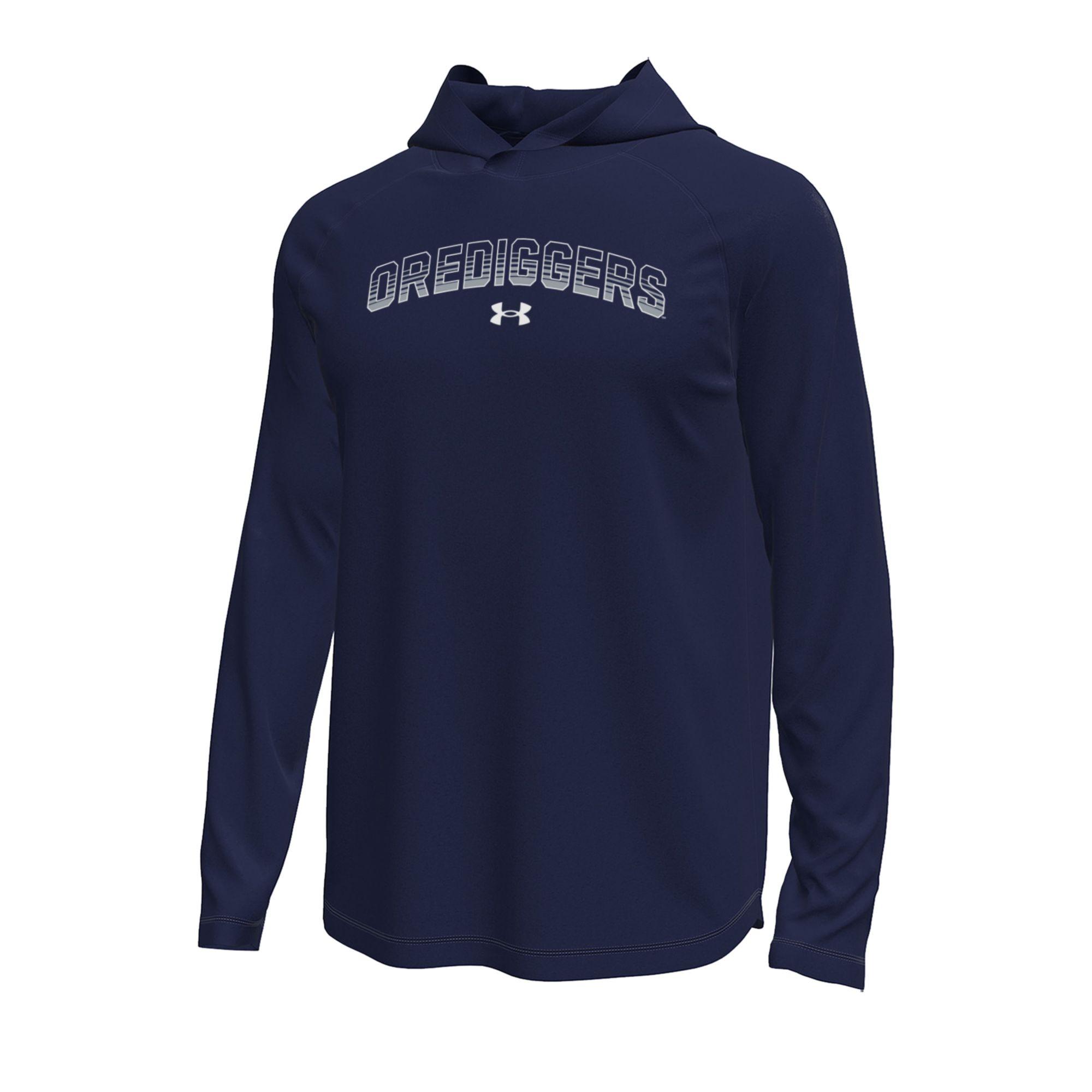 Orediggers Under Armour Performance Long Sleeve Hooded T-Shirt