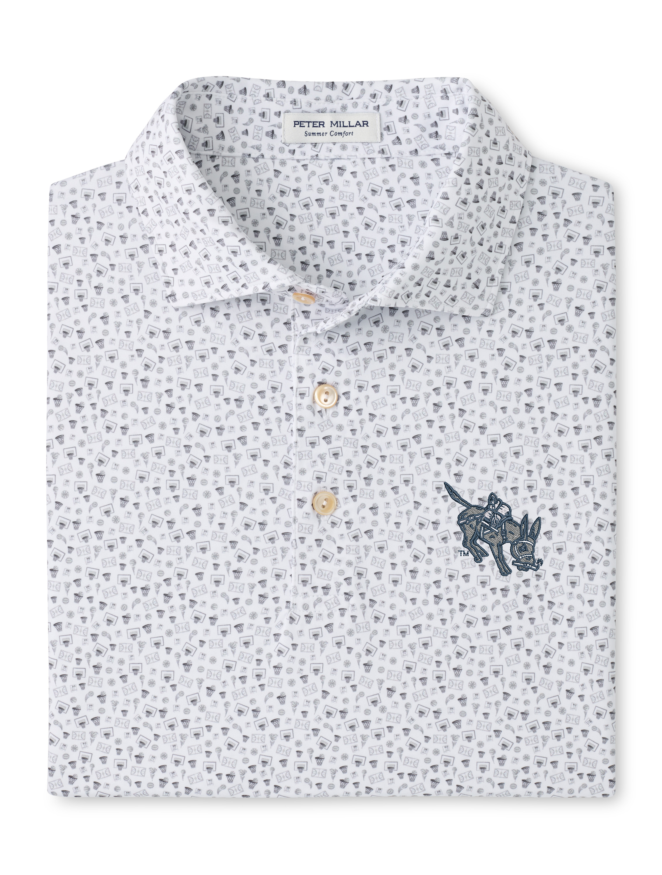 Peter Millar® Orediggers Buzzer Beater Performance Jersey Polo