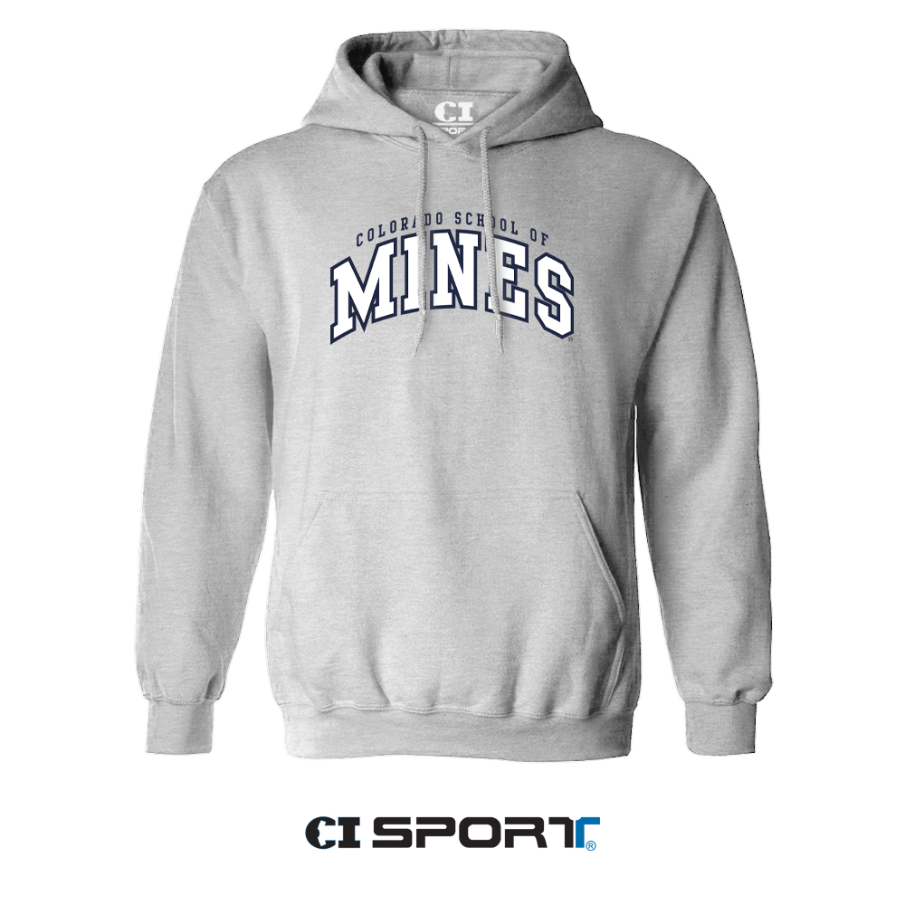 Colorado School of Mines Embroidered Hooded Sweatshirt