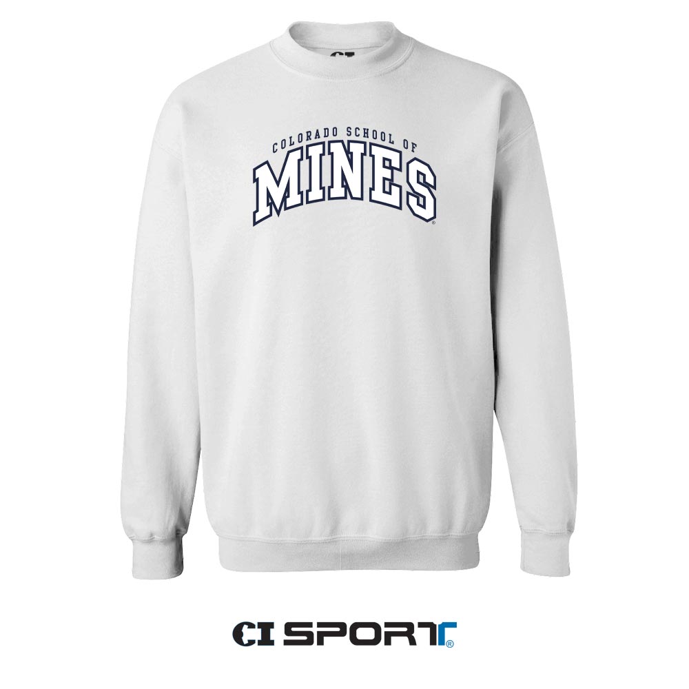 Colorado School of Mines Embroidered Crew Sweatshirt