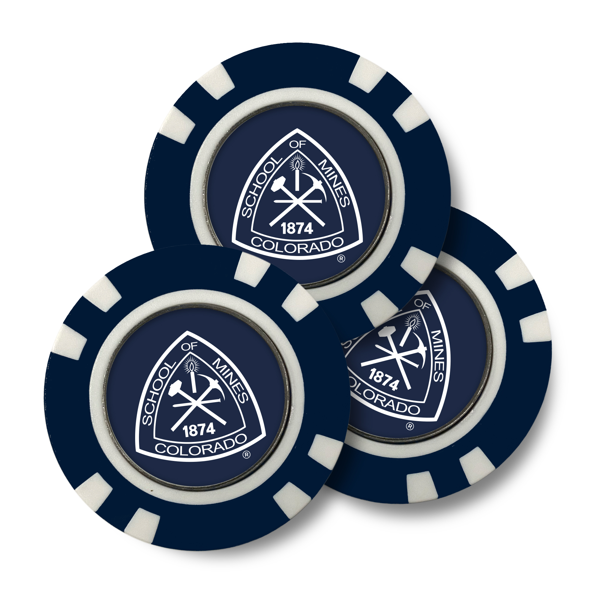 Mines Poker Chip Ball Markers