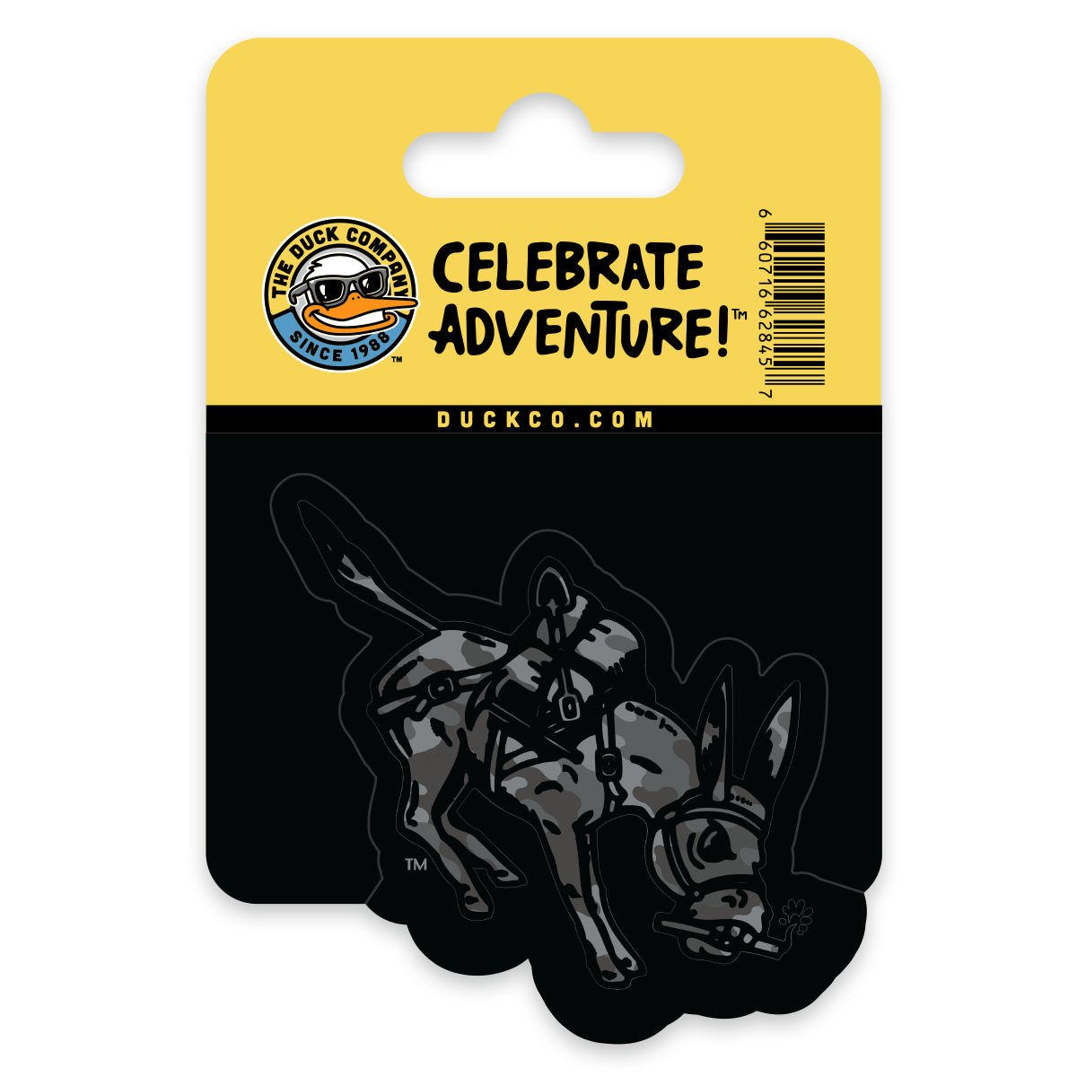 Blackout Camo Blaster Sticker