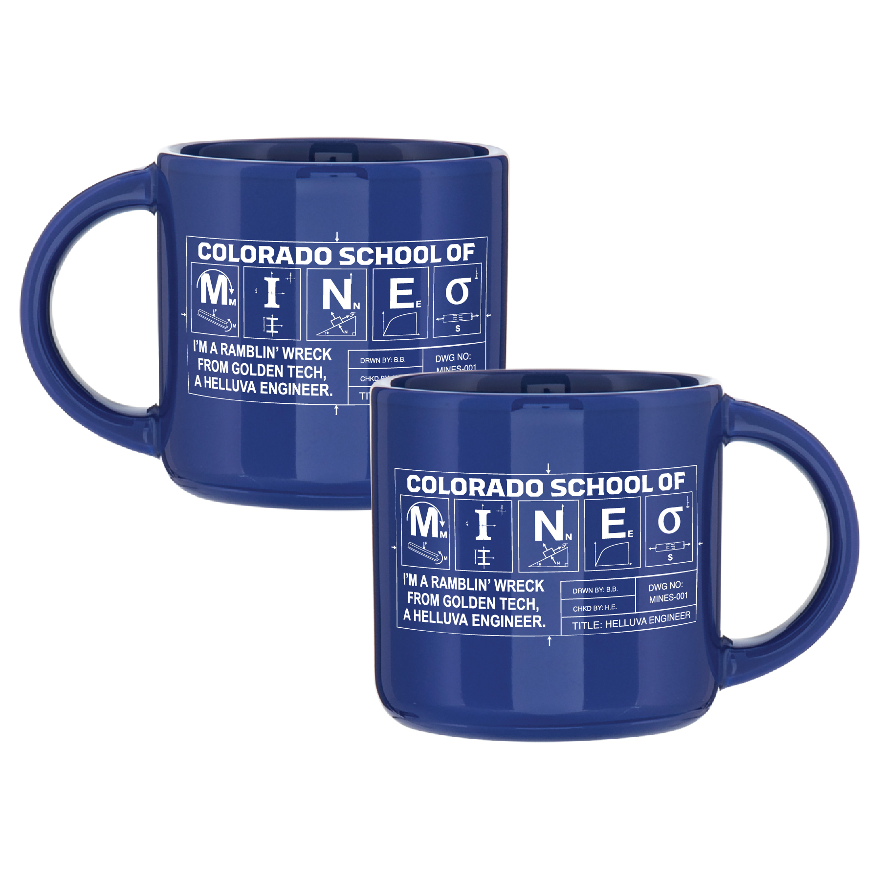 Colorado School of Mines Engineering Mug