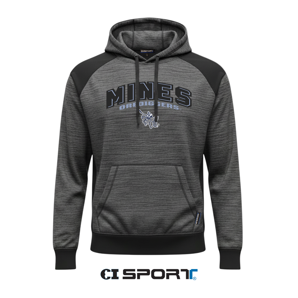 Mines Orediggers Performance Hooded Sweatshirt