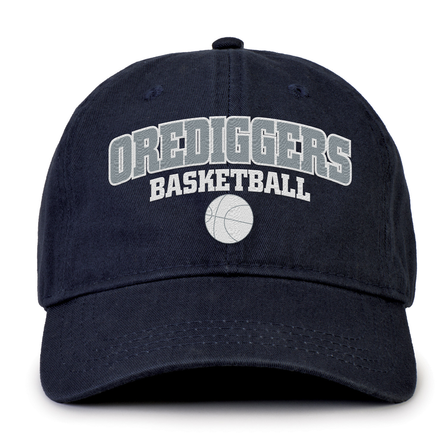 Orediggers Basketball Relaxed Twill Hat