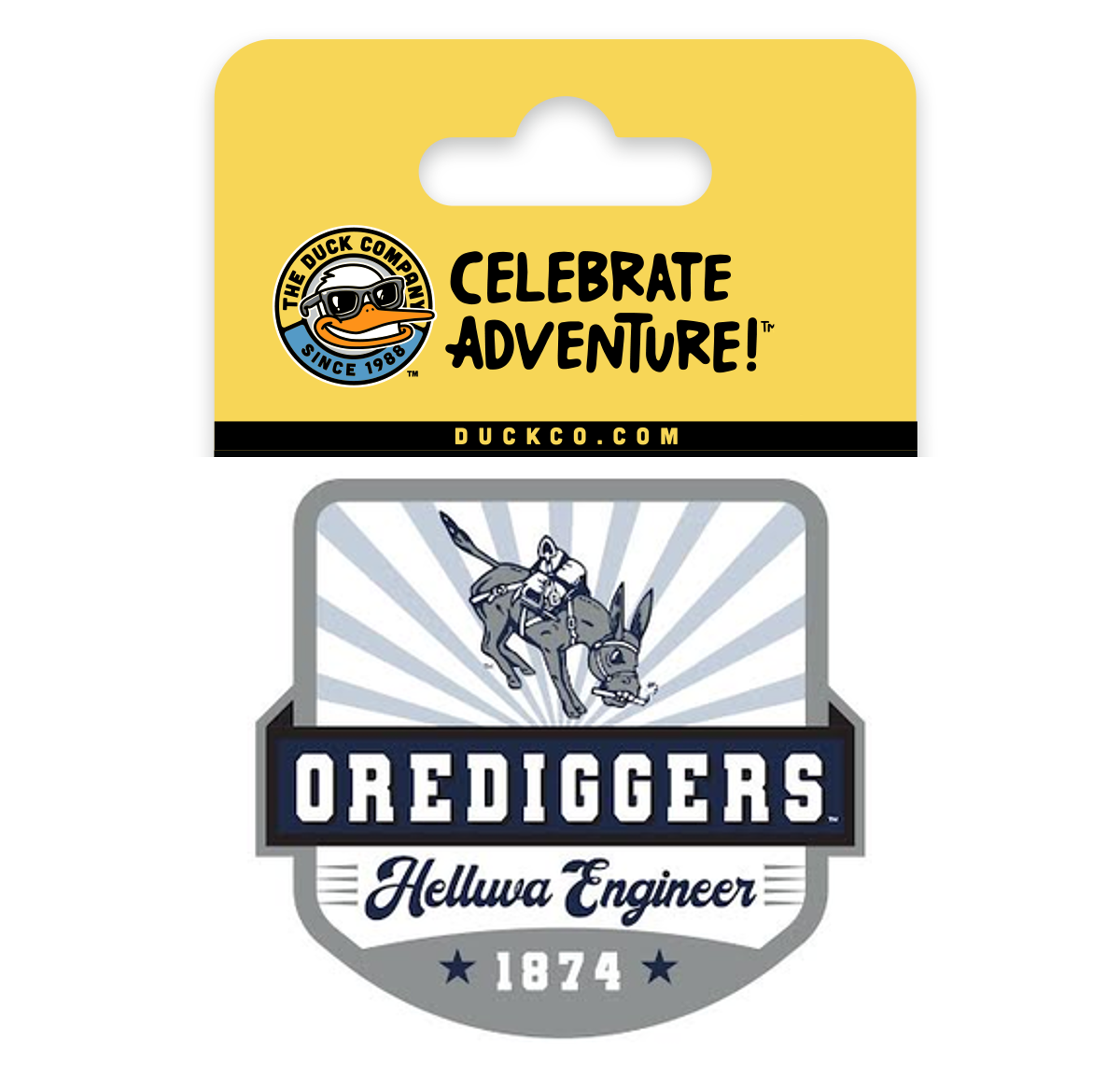 Orediggers Helluva Engineer Sticker