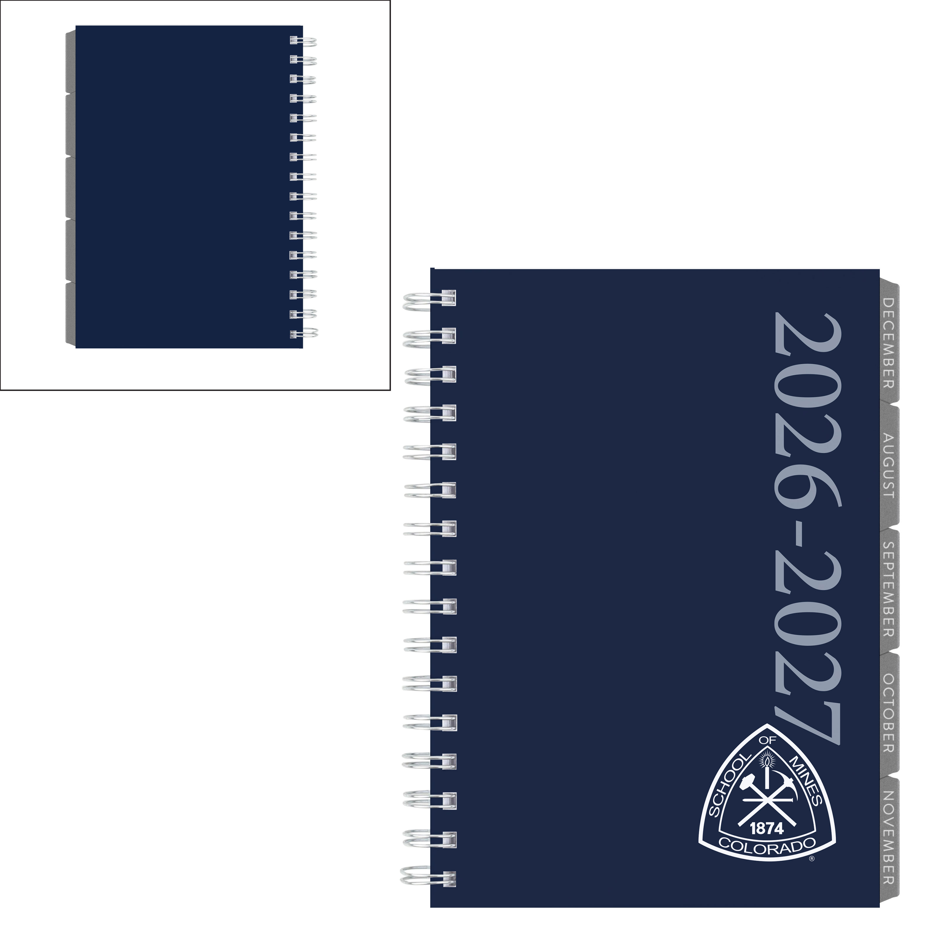 Colorado School of Mines 2026-2027 Academic Planner