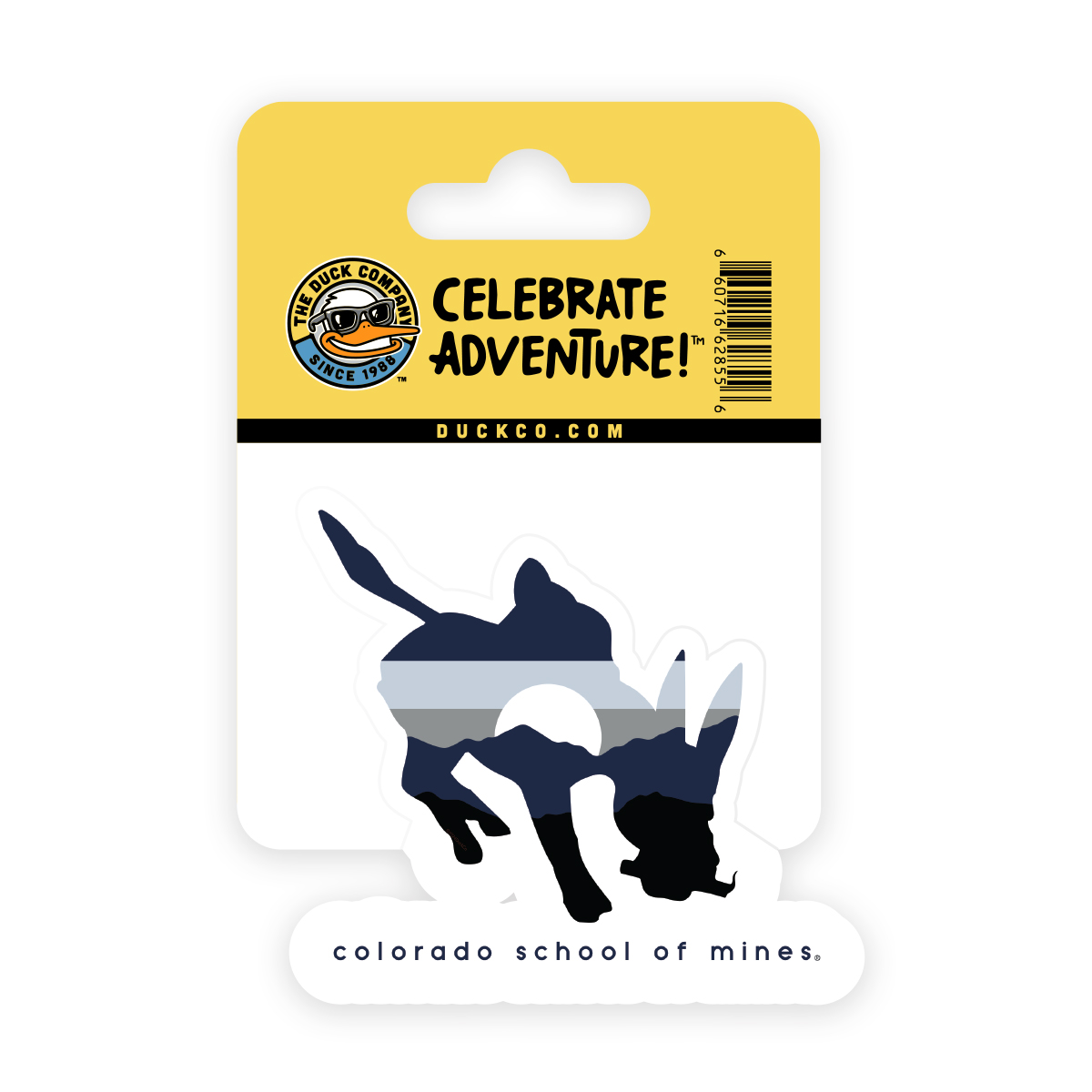 Blaster Mountain Sunset Sticker