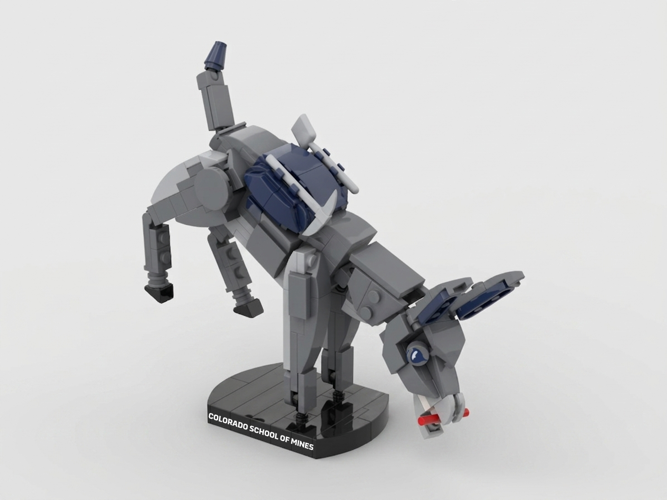 Blaster the Burro Building Brick Set
