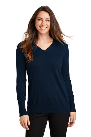 Online Exclusive - Port Authority® Ladies V-Neck Sweater