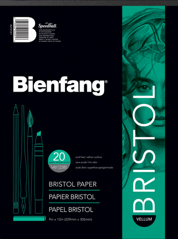 Bienfang Bristol Pad - 9"x12"