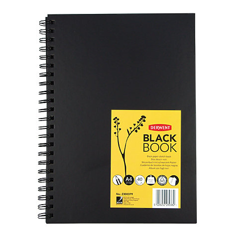 Derwent Black Book - A4 Size