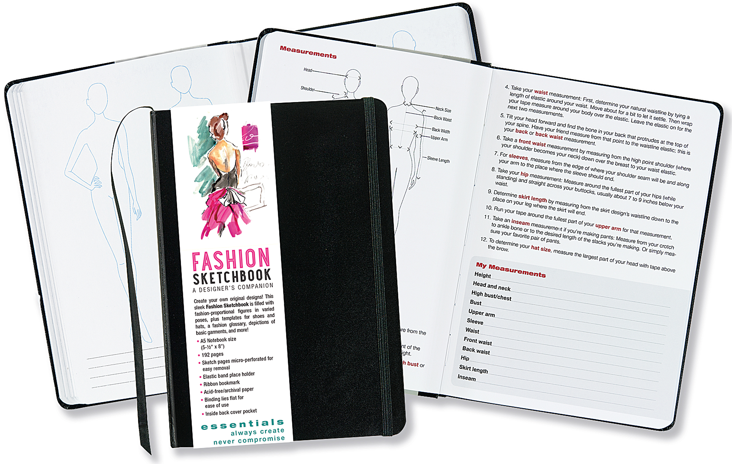 Fashion Sketchbook: A Designer's Companion