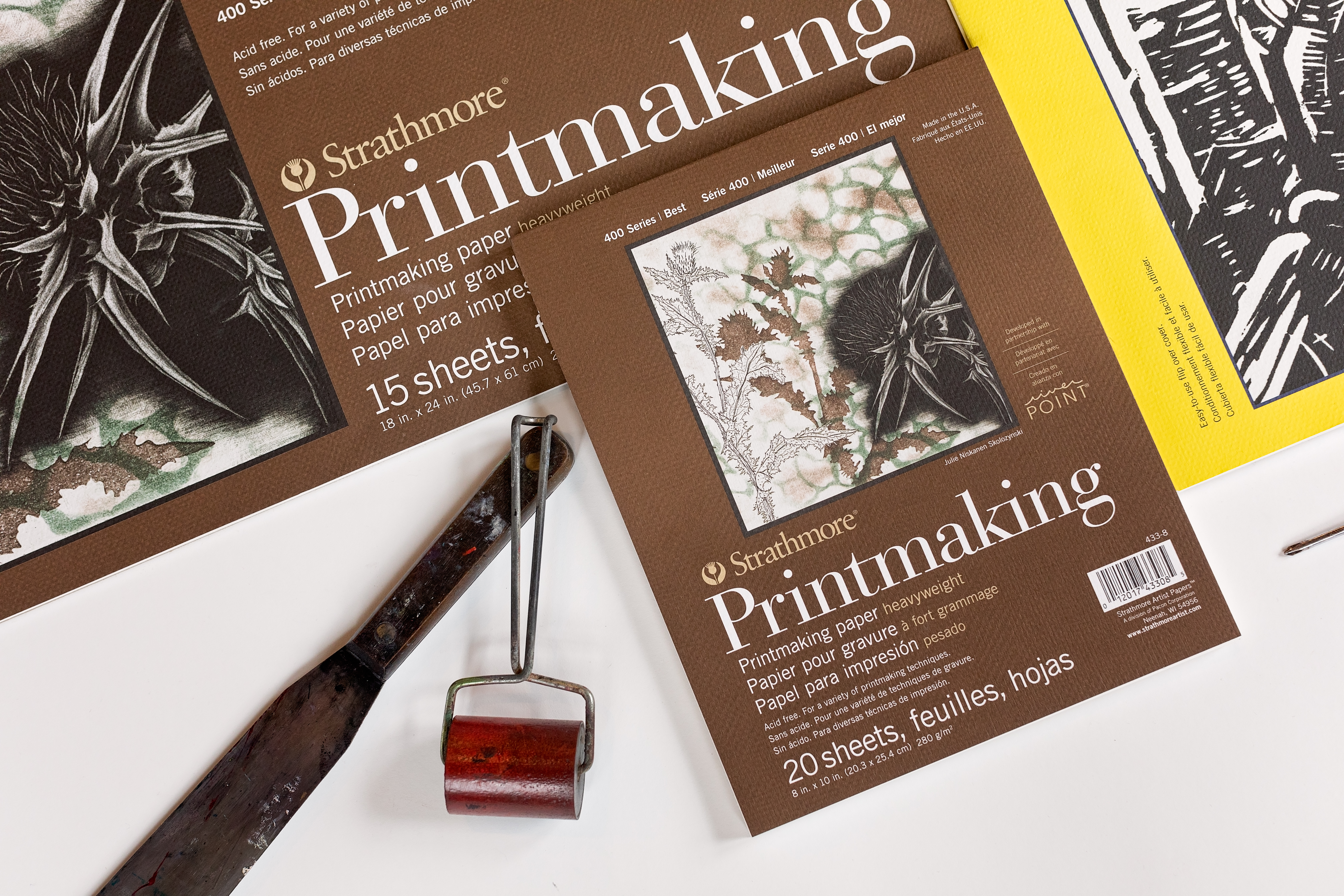 Strathmore Printmaking Pad, Tape-bound, 11"x14"