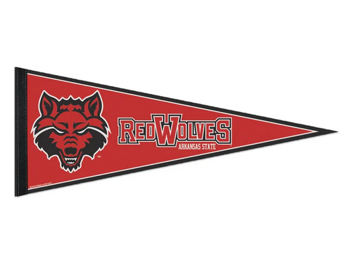 Red Wolves Premium Pennant