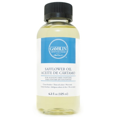 Gamblin Safflower Oil, 4.2 oz.