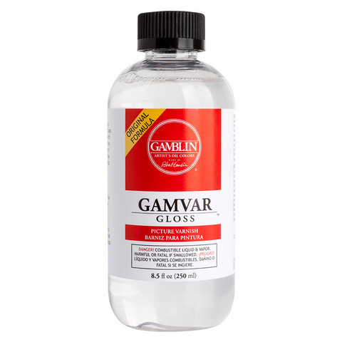 Gamblin Gamvar Gloss, 8.5 oz.