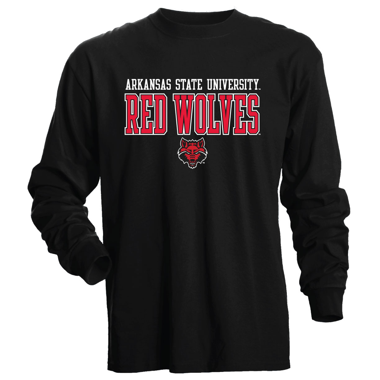 Arkansas State University Sidekick Red Wolves Longsleeve T-Shirt