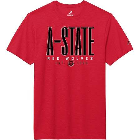 ASU Indented Capitals Tee