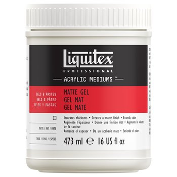 Matte Gel Medium - 16 oz.