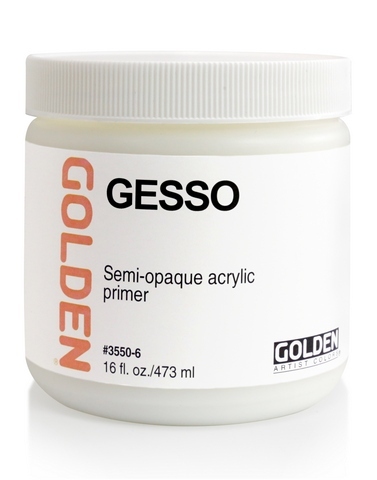Golden White Gesso - 8 oz.