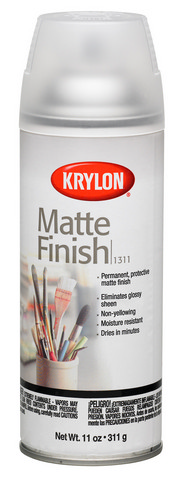 Krylon Spray Finish, Matte, 11 oz.