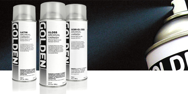Archival Spray Varnish, Gloss - 10 oz.