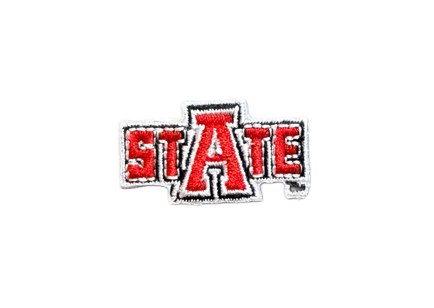 stAte 1" Embroidered Patch