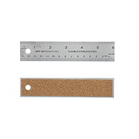 Stainless Steel Ruler, 6"