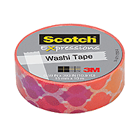 Washi Tape - Quatrefoil Sunset