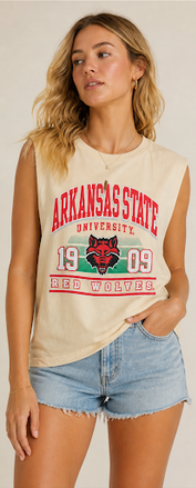 Heavyweight Ladies Muscle Tee