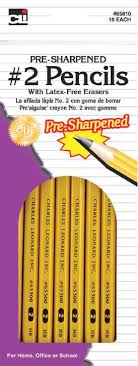 Pre-Sharpened #2 Pencils, 10-pack