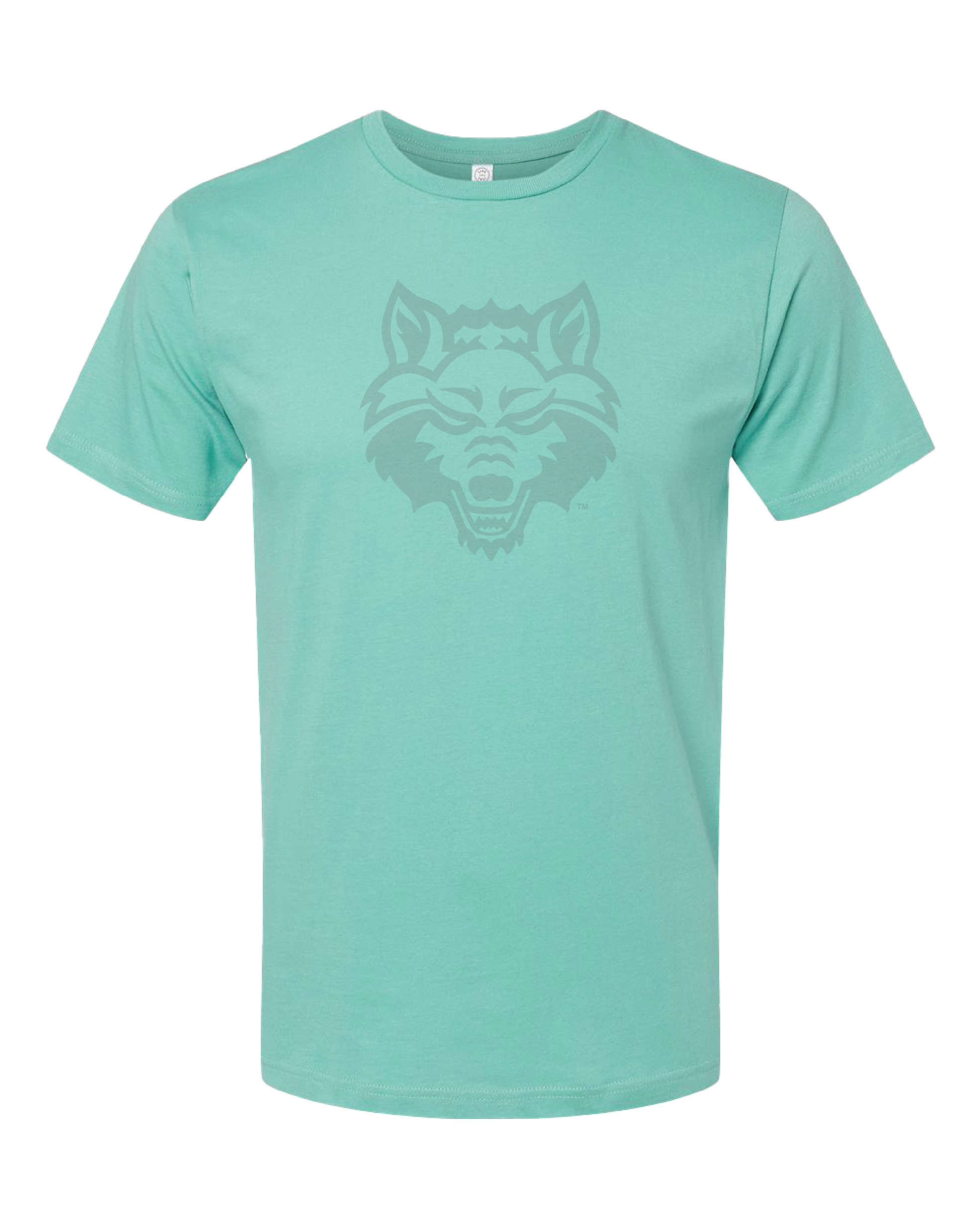 Colored Wolf Head Tee