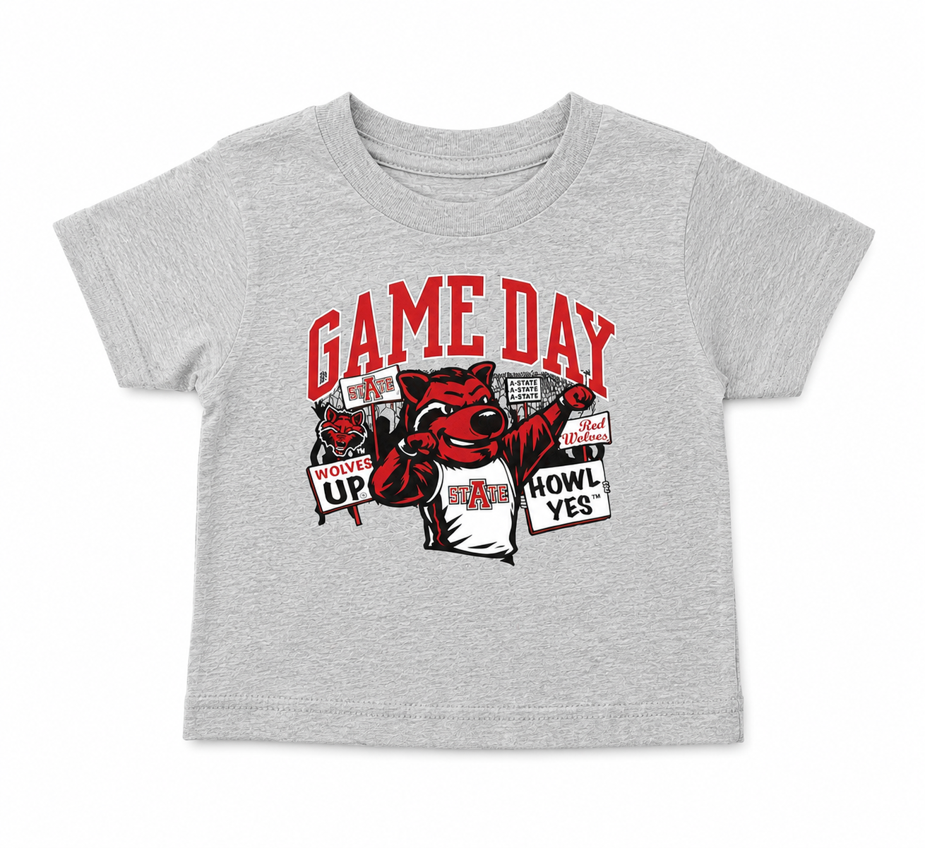 Red Wolves Gameday Toddler Tee