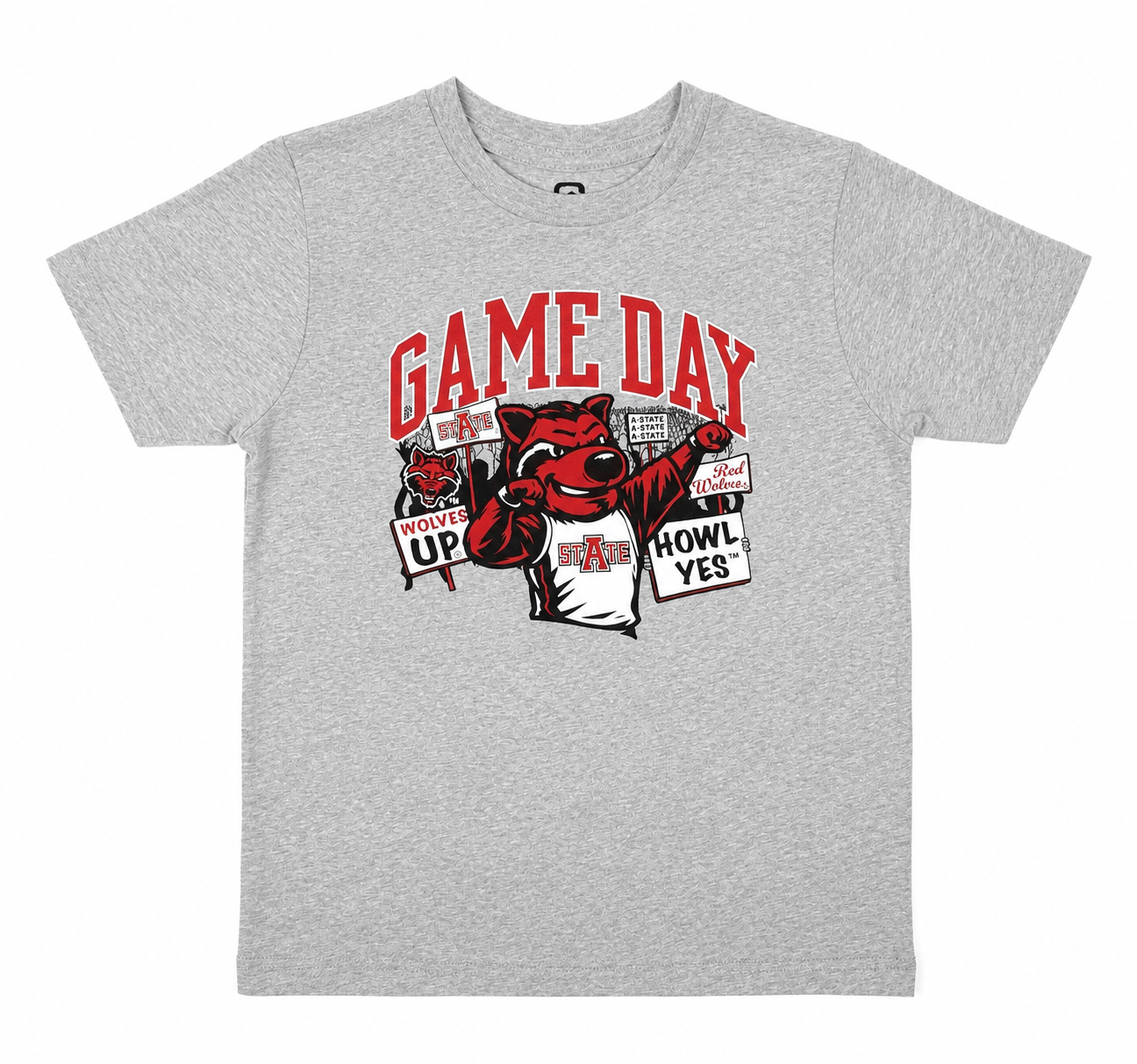 Youth Red Wolves Gameday Tee