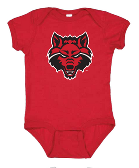 Infant Red Wolf Onesie