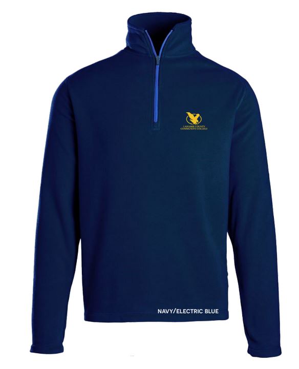 Laramie County Community College Quarter Zip Fleece Jacket